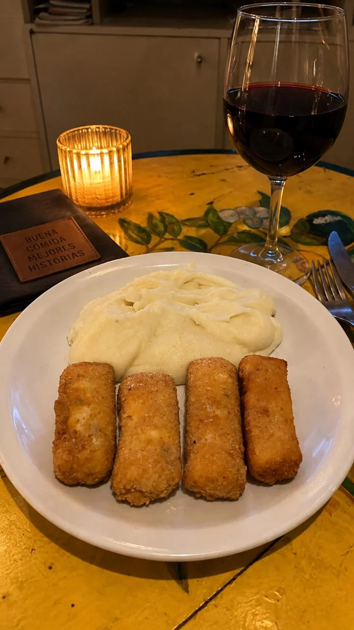 Presentación de croquetas